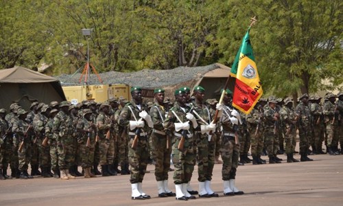 Mali Ceremonie Fin Formation Balanzan 140318